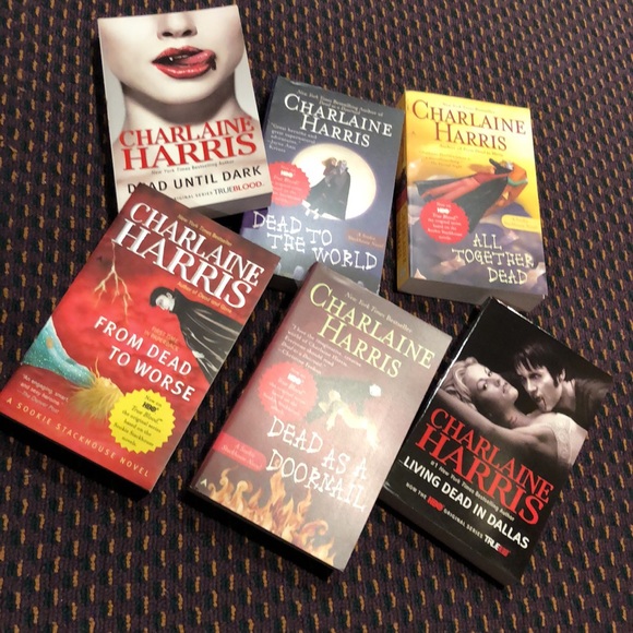 NWOT unread Sookie Stackhouse “True Blood” 6 Book Series - Picture 2 of 16